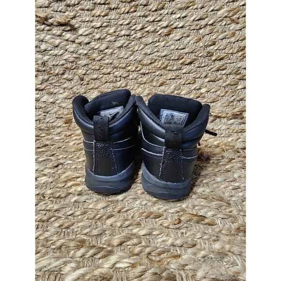 Nike Manoa LTR Boots Shoes TD BQ5374-001 Black Toddler Kids Size 8C - Picture 7 of 9